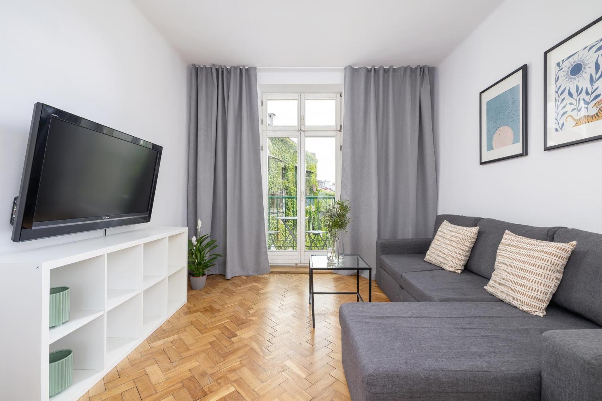 1-Bedroom Apartment With Balcony - Dluga 65 克拉科夫 外观 照片